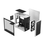 Кутия FRACTAL DESIGN Focus 2 RGB White , ATX