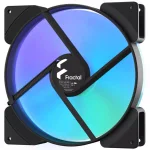 Вентилатори 180mm, Fractal Design Prisma AL-18 PWM (FD-FAN-PRI-AL18-PWM-2P), 4-pin PWM, 1200 rpm, черни