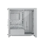 Кутия Corsair FRAME 4000D RS Wood Mid-Tower, E-ATX, White/Oak, 4 fans included