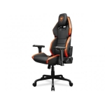 COUGAR Hotrod, Gaming Chair, High Density MoldShaping Foam, Hyper-Dura leatherette, Multi-zone backrest design, Up & Down Adjustment Lumbar Pillow, 3D Armrests, 5-Star Steel Base, Silent Casters, Weight Support - 136 kg