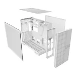 Кутия Geometric Future Model 5 Vent White, E-ATX