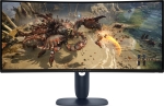 Гейминг монитор Dell Alienware AW3425DWM - 34 inch, 3440x1440 180Hz, 1ms, VA, Curved