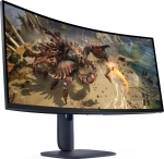 Гейминг монитор Dell Alienware AW3425DWM - 34 inch, 3440x1440 180Hz, 1ms, VA, Curved