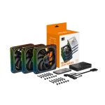 Вентилатори Xigmatek Infinity J22A EN49811, 3PCS J22A PWM Fans, ARGB & PWM Remote Control