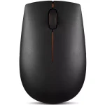 Мишка Lenovo Wireless 300, оптична (1000 dpi), безжична, USB, черна