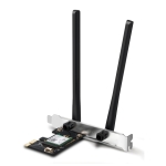 Безжичен Wi-Fi 6 PCIe Адаптер Mercusys MA80XE AX3000