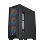 Кутия Xigmatek Master X II Pro, ATX, Black, 4PCS Z20A Fans