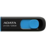Памет 128GB USB Flash Drive, A-Data UV128, USB 3.2, черна/синя