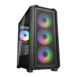 Кутия COUGAR MX600 Mini V2 RGB PC Case, Mini Tower, E-ATX, 4 fans included, Black