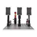 SIMAGIC Crimson Edition | Hydraulic Tri-pedal Set | 200kg Loadcell | Standard Throttle Plate