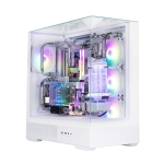 Кутия ZALMAN P40 PRISM PLUS WHITE, ATX, Mid Tower, 4 fans included