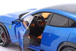 Количка Ferrari Purosangue year 2022 corsa blue 1:18 (Polistil)