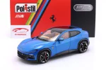 Количка Ferrari Purosangue year 2022 corsa blue 1:18 (Polistil)