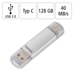 USB drive HAMA C-Laeta USB-C 128GB USB 3.1/USB 3.0, 40Mb/s,