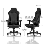 noblechairs HERO Real Leather, Black