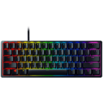 Huntsman V3 Pro Mini - US Layout, Gaming Keyboard, Analog Optical Switch Gen-2, 60% size, Razer Chroma™ RGB, Detachable Type C Cable, Doubleshot PBT Keycaps, 5052 Brushed Aluminum Alloy Top