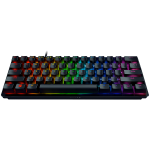 Huntsman V3 Pro Mini - US Layout, Gaming Keyboard, Analog Optical Switch Gen-2, 60% size, Razer Chroma™ RGB, Detachable Type C Cable, Doubleshot PBT Keycaps, 5052 Brushed Aluminum Alloy Top