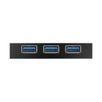 USB hub D-Link DUB-1340/E, with power adapter, USB 3.0, Black