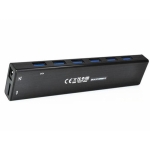 USB hub J5 Create JUH377 7-ports USB 3.0, Black