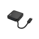 USB hub HAMA, USB-C 4-ports, USB 3.2 Gen 1, 5 Gbit/s, Black