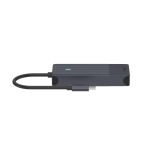 USB hub Rapoo 4 ports, 2 x USB-A, 1 x  USB-C, 1 x HDMI, Black