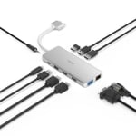 USB hub Hama "Connect2Mac", Multiport for Apple MacBook Air & Pro, 12 ports