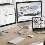 USB hub Hama "Connect2Mac", Multiport for Apple MacBook Air & Pro, 12 ports