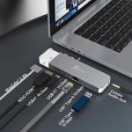 USB hub j5create JCD395, 4K60 Pro USB4 hbub, MagSafe Kit