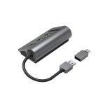 USB hub HAMA + card reader, 5 ports, 3x USB-A, SD, microSD, USB-C adapter