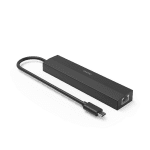 USB hub HAMA, 6 ports, 3 x USB-A, USB-C, HDMI™, LAN/Ethernet