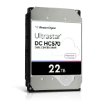 Хард диск WD Ultrastar DC HC570 22TB, 7200RPM, SATA 6GB/s HDD