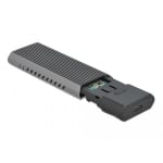 Delock, M.2 NVMe PCIe or SATA SSD, USB-C 3.2 Gen 2