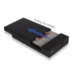 ACT AC1405, 3.5", SATA, USB 3.1 Gen1 (USB 3.0), Black