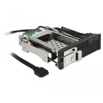 Delock 5.25″, 1 x 2.5″ + 1 x 3.5″ SATA HDD + 2 x USB 3.0 ports
