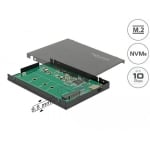 Delock, M.2 NVMe PCIe SSD, USB-C 3.1 Gen 2, 2.5″