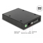 Delock 3.5″, 1 x 2.5″ U.2 NVMe SSD / SATA / SAS HDD / SSD, Black