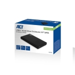 ACT AC1225, SATA, 2.5", USB-C 3.2 Gen2, Black