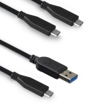 ACT AC1225, SATA, 2.5", USB-C 3.2 Gen2, Black