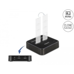 Delock M.2, 2 x M.2 NVMe, PCIe SSD, Cloning