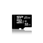 Silicon Power Elite, 32GB, Micro SDHC/SDXC, UHS-I, SD Adapter