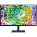 Monitor LED Samsung LS32A800NMPXEN HRM S80A, 32 inch UHD FLAT 16:9 (3840x2160) VA 60Hz, 300 cd/㎡, 1000:1, HDR10, 5ms, 178/178, 1xDP 1xHDMI, 3xUSB 3.0 1xUSB 2.0, 3.5 Jack,