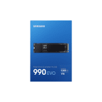 SSD диск SAMSUNG 990 EVO, 1TB, M.2 Type 2280, PCIe 4.0 x4, NVMe SSD