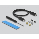Delock for M.2 NVMe PCIe or SATA SSD, USB-C 3.2 Gen 2