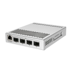 Mikrotik CRS305-1G-4S+IN, 1xGigabit LAN switch, 4xSFP+ cages