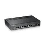 ZYXEL GS2220-10, 10 ports switch, managed L2, 8x Gigabit + 2x Gigabit combo (RJ45/SFP)