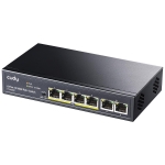 Cudy FS1006P, 6 ports, 10/100, PoE+ Switch