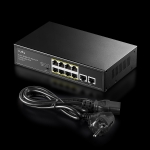 Cudy FS1010PG, 8 ports switch, 10/100, PoE+ Switch 120W, 2 x Uplink ports 10/100/1000