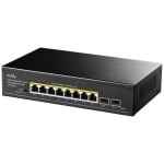 Cudy GS1008PS2, L2, 8 x Gigabit Ethernet PoE ports, 2 x SFP, 128MB RAM
