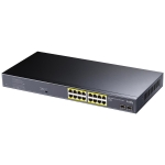 Cudy GS1020PS2, 16 x Gigabit PoE, 2 x Gigabit SFP switch