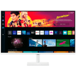 Monitor LED Samsung LS32BM701UPXEN Smart M70B White, 32 inch UHD FLAT 16:9 (3840x2160) VA 60Hz, 300 cd/㎡, 3000:1, HDR10, 4ms(GTG), 178/178,  2xHDMI, 2xUSB 2.0 1xUSB-C, 2x5W Speakers, Tilt,
